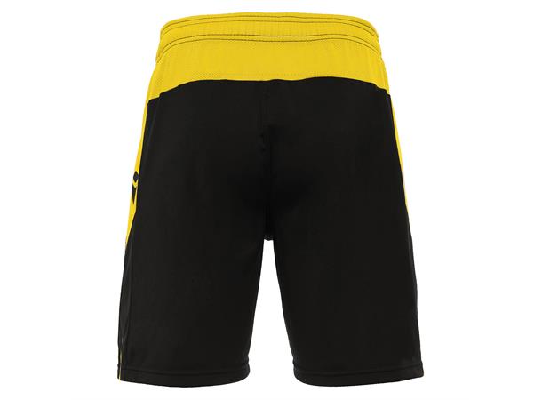 Tempel Match Day Short BLK/YEL S Teknisk kampshorts - Unisex 