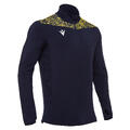 Tiber 1/4 Zip Top NAV/YEL L Stilren treningsgenser - Unisex