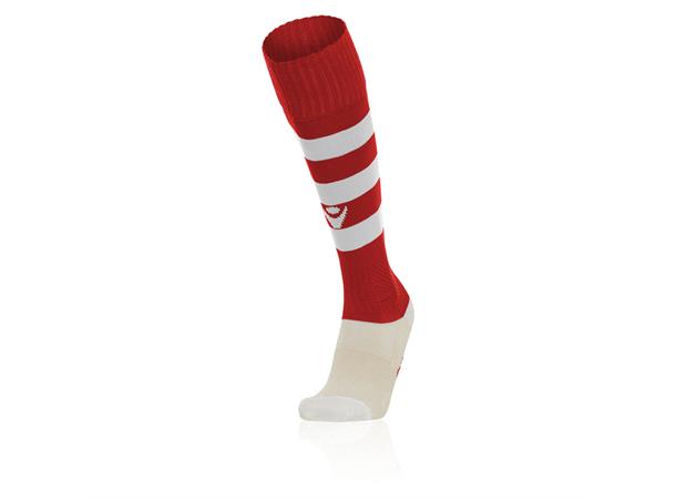 Hoops Socks RED/WHT M Stillige fotballsokker - Unisex 