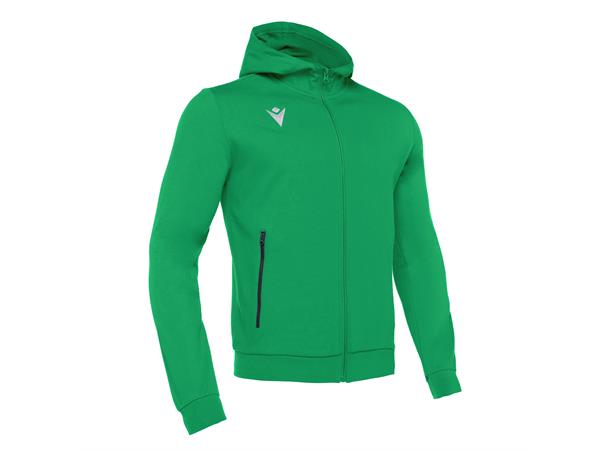 Cello Full Zip Hooded Sweatshirt GRN 4XL Hettejakke i børstet fleece - Unisex 