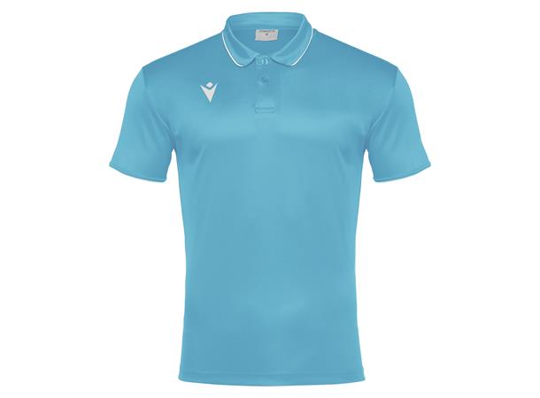 Draco Hero Polo COL/WHT 4XL Poloskjorte i elastisk stoff 