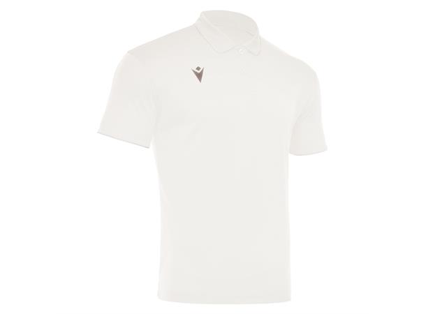 Draco Hero Polo WHT/GRY XXL Poloskjorte i elastisk stoff 