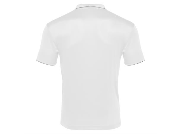 Draco Hero Polo WHT/GRY XXL Poloskjorte i elastisk stoff 