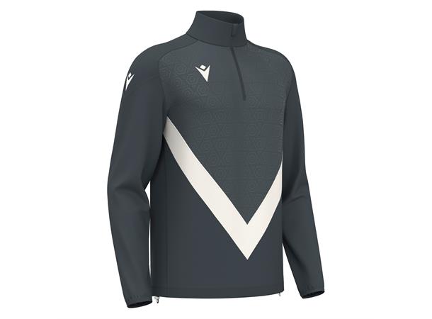 Anduin Training 1/4 Zip Top ANT/WHT XS Teknisk treningsgenser - Unisex 