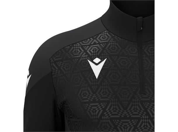 Anduin Training 1/4 Zip Top BLK XL Teknisk treningsgenser - Unisex 