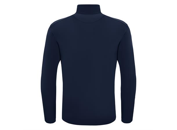 Fraser 1/4 Zip Top NAV/YEL L Teknisk treningsgenser - Unisex 