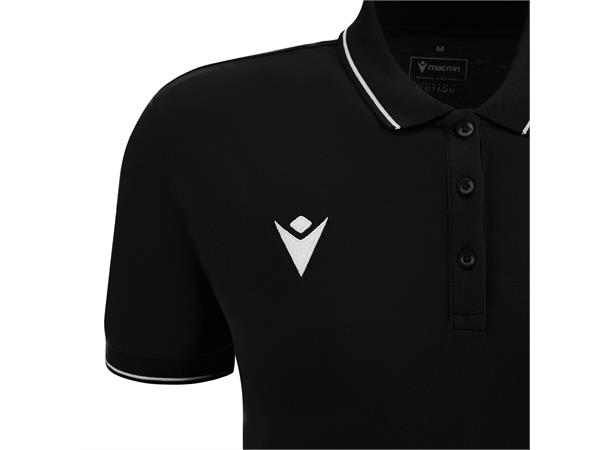 Waltz Eco Polo W BLK S Polosskjorte til dame i Ecotekstil 