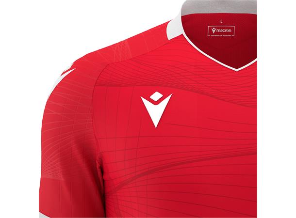 Wyvern Eco Match Day Shirt RED/WHT S Teknisk drakt i ECO-tekstil - Unisex 