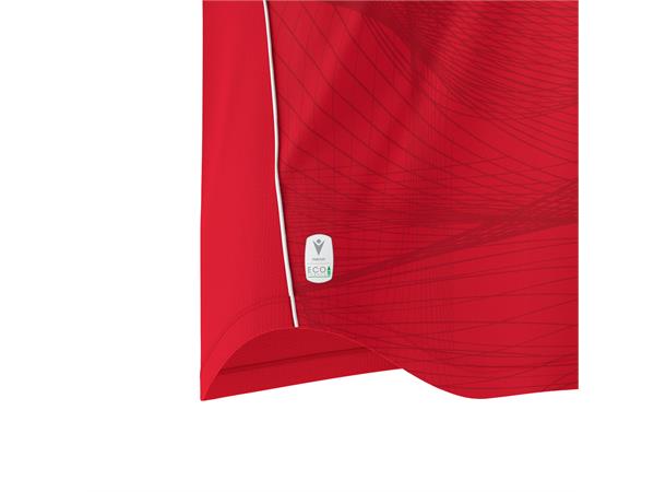 Wyvern Eco Match Day Shirt RED/WHT S Teknisk drakt i ECO-tekstil - Unisex 