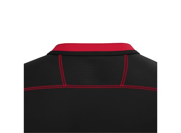 Alabaster shirt BLK/RED XXL Teknisk kamp og treningsdrakt - Unisex 