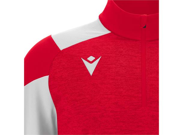 Chantico 1/4 Zip Top Wmn RED/WHT S Teknisk treningsgenser til dame 