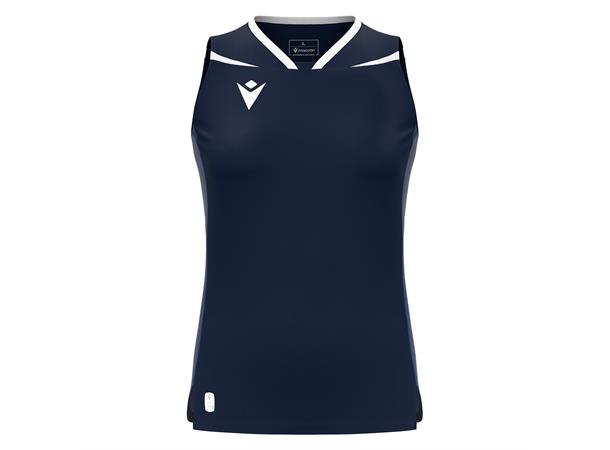 Lily Eco Sleeveless Shirt NAV/WHT XXL Teknisk kamp og treningsdrakt - Dame 