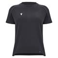 Tropea Icon stretch T-shirt BLK L T-Skjorte i Bomull - Dame