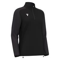 Lena Training 1/4 Zip Top W BLK 3XS Teknisk treningsgenser til dame