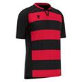Alabaster shirt BLK/RED 3XS Teknisk kamp og treningsdrakt - Unisex