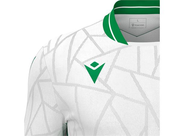 CERBERUS ECO shirt WHT/GRN L Teknisk kamp og treningsdrakt - Unisex 