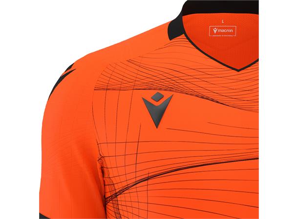 Wyvern Eco Match Day Shirt ORA/BLK 4XL Teknisk drakt i ECO-tekstil - Unisex 