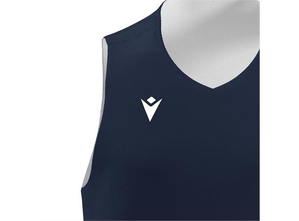 Idaho Reversible Shirt NAV/WHT M Vendbar teknisk basketdrakt - Unisex 