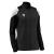 Valkyria Full Zip Top Woman BLK/WHT L Teknisk reisejakke til dame 