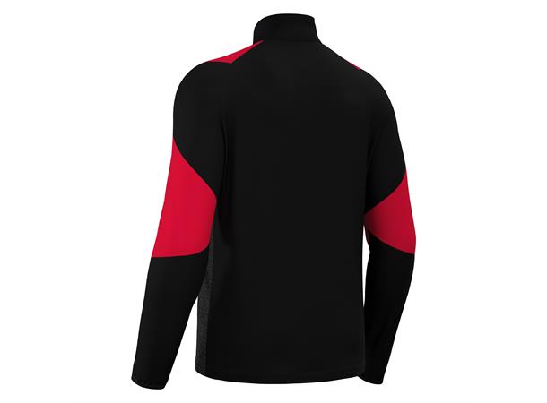 Izel Training 1/4 Zip Top BLK/RED M Teknisk treningsgenser - Unisex 