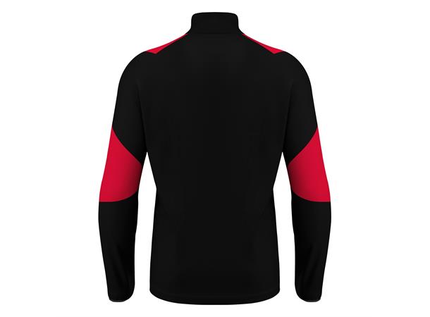 Izel Training 1/4 Zip Top BLK/RED M Teknisk treningsgenser - Unisex 
