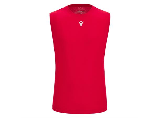 MP151 Hero SL Shirt RED XXL Armløs T-skjorte i bomull- Unisex 