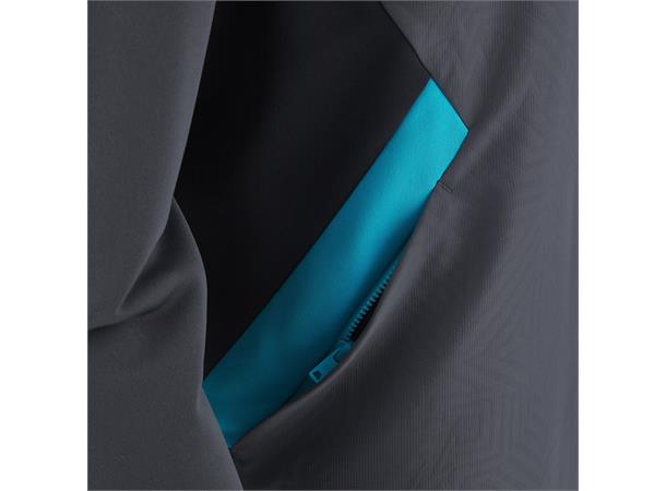 Tiamat Full Zip Hoody ANT/NSKY L Teknisk hettejakke - Unisex 