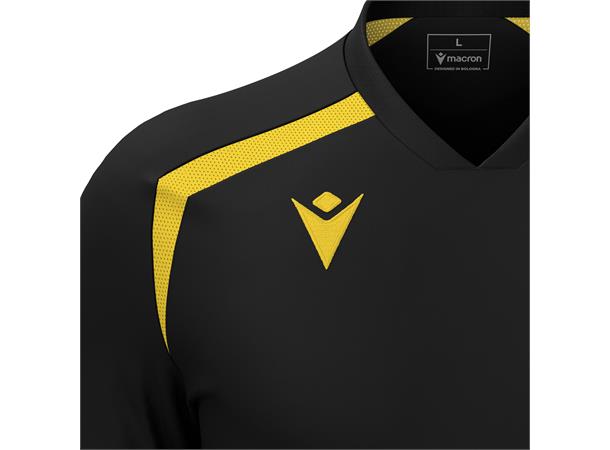 Wyrm Shirt BLK/YEL L Teknisk kamp og treningsdrakt - Unisex 