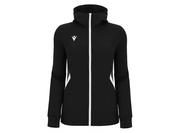 Bastet Full Zip Hoody W BLK/WHT XXL Teknisk hettejakke til dame 