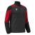 Cuzco Training 1/4 Zip Top BLK/RED S Teknisk treningsgenser - Unisex 