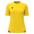 Zyra Womans shirt YEL 3XL Teknisk trenings T-skjorte til dame