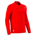 Mendez ECO Referee Shirt LS RED S Teknisk dommerdrakt - Unisex